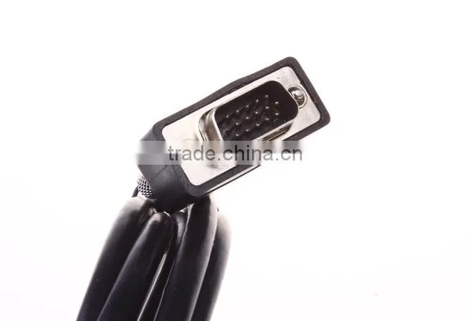 High-Speed 10 feet Double Shielded Cheap VGA Cables Male to Male