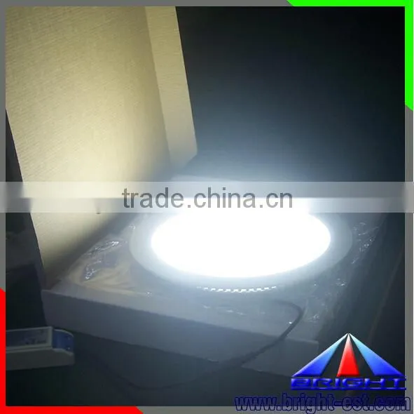 Double color blue+white 6W decoration LED panel light with CE RoHS