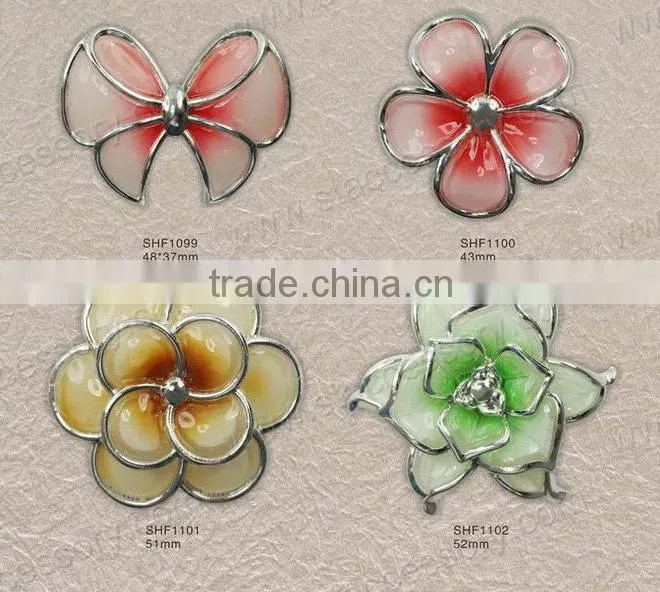 Fashion Handmade Plastic Shoes Flower