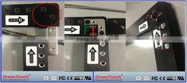 42" USB Infrared Touch Screen,ir touch screen for advertising,entertainment,public usb interface