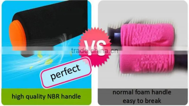 2016 high quality crossfit jump rope/weight jump rope with foam handle
