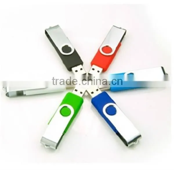 Factory Price High Quality Real Capacity Promotional Rotatable OTG USB Flash Drive 16G For All Smartphones