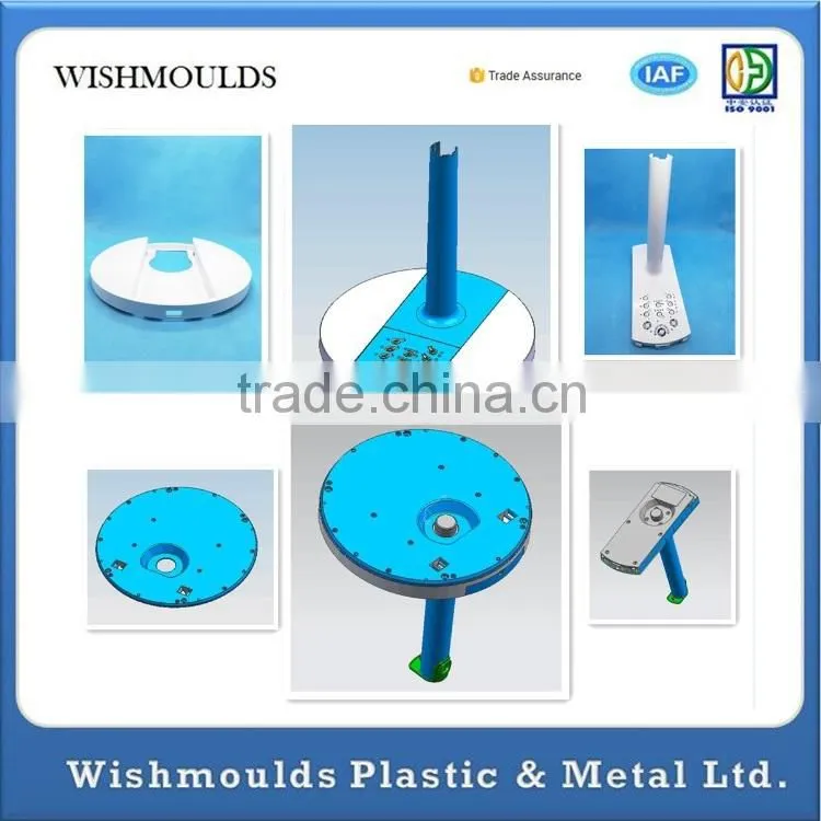 OEM factory Mini Plastic Fan Blade Mould with 3 Blades 4 Blades 5 Blades