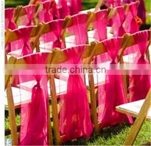 Wedding Organza Chair Sash