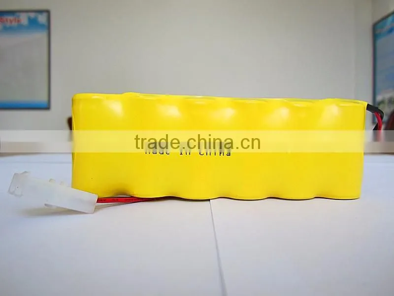 NiCd Rechargeable battery sc 7.2v 1300 ni cd battery pack /sc1300 nicd battery pack