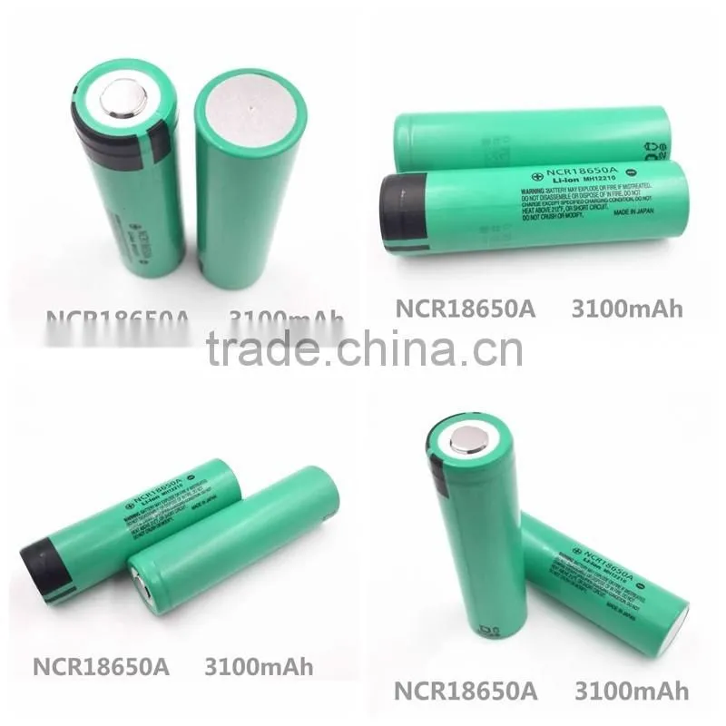 NCR18650A Rechargeable Li-ion Battery 18650 3100mAh Band New Rechargeable 18650 Li-ion Batteries 3100mAh NCR18650A