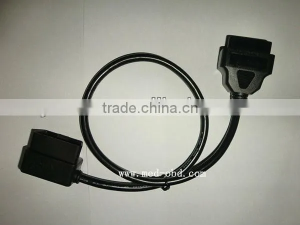 obd2 cable 90 degree male to female cable J1962m to J1962F