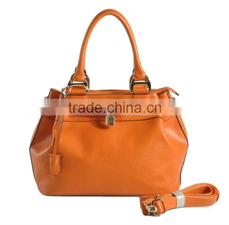 New arrival! Portable Crisscross leather padlock shopper bags fashion handbags 2012