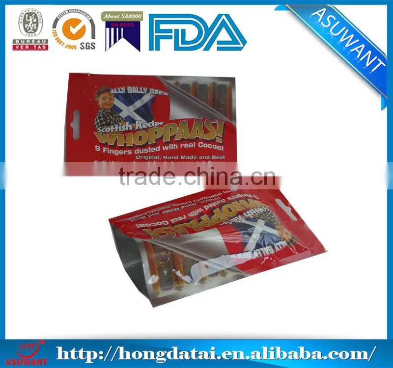 scottish standing bag for food packaging