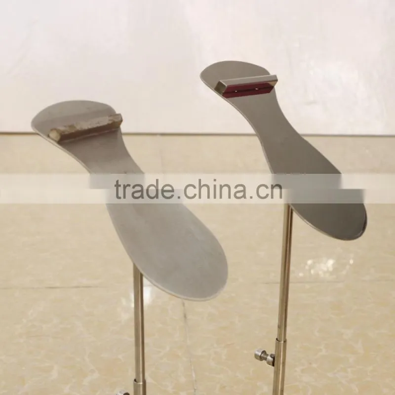 Metal counter shoe display stand
