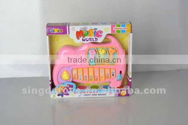 Special education crab piano organ lovely music toys
