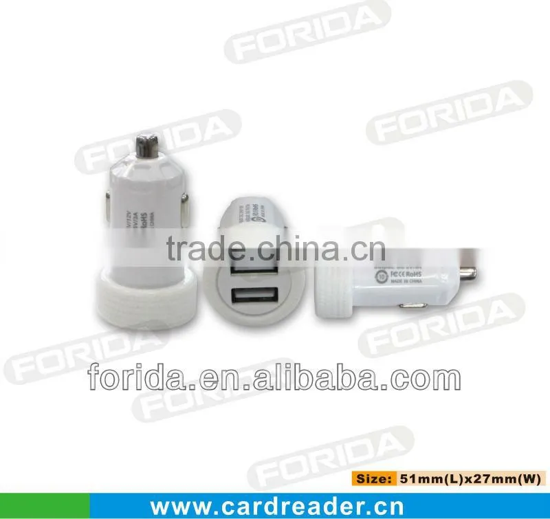 Fashion 5V 3.1A dual promotional usb car charger