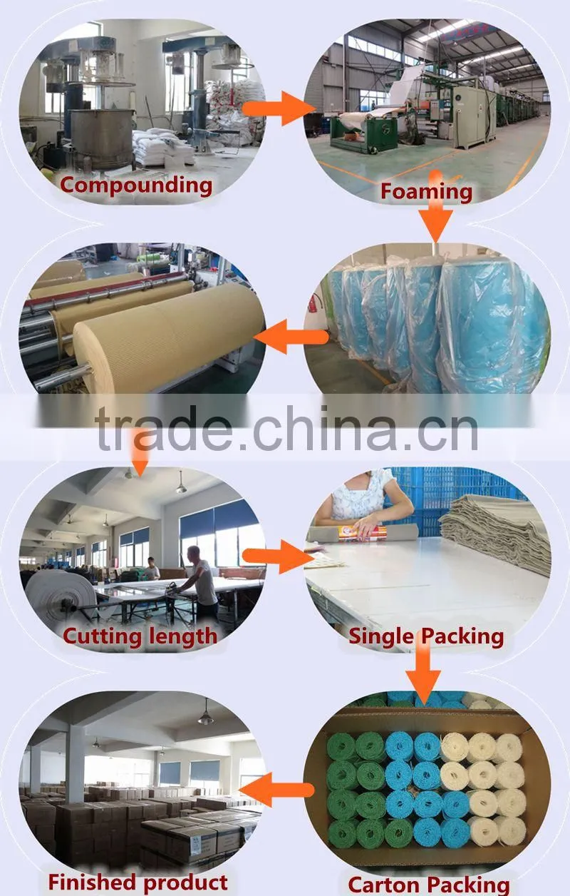 Eco-friendly pvc yoga mat, yoga mat with good quatily