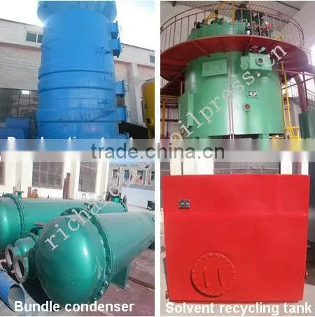 2015 Manufacturer supply 100t/d soybean solvent oil extracting plant