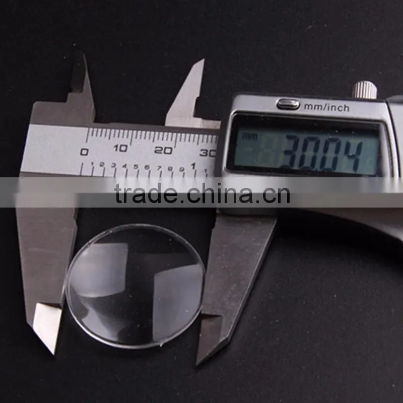 30 mm arcylic plastic convex lens with factory price