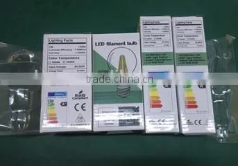 ST64 Filament Led 4W Based E27 B22 replace 40W ST64 Edison Bulbs high quality two years warranty