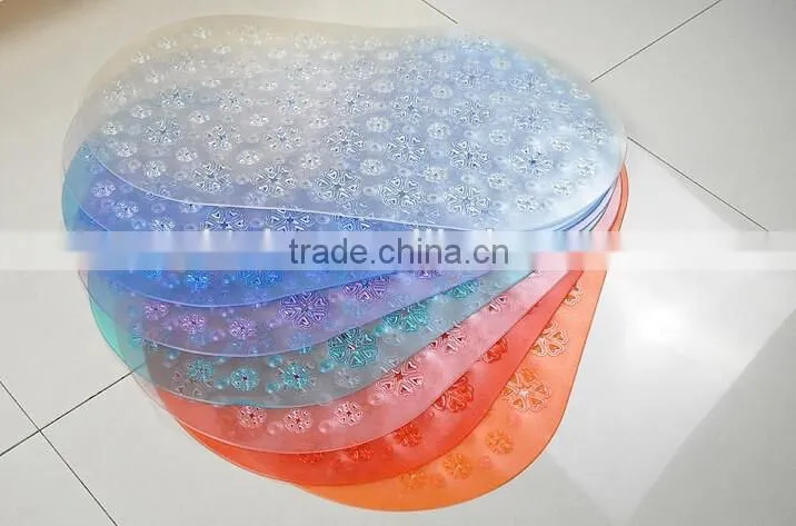 various of patterns,safty ecofriendly pvc bath mat