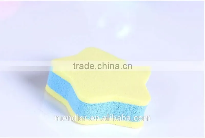 Mendior Big mouth Red lip Cosmetic Sponge Powder Puff For Both Wet And Dry Dual-Use 2pcs wholesale/OEM/ODM