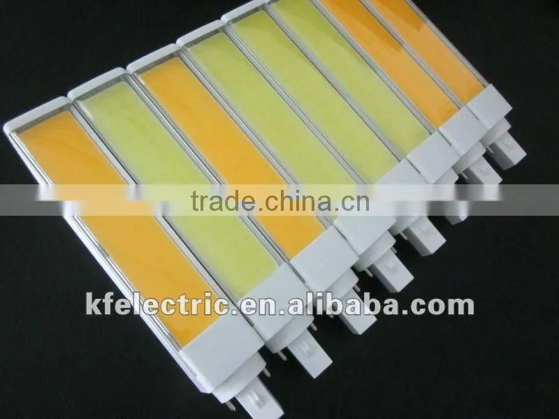 G24 2pin or 4pin Aluminum material 4w/5w/6w/7W /8w/9w/10w COB LED LIGHT