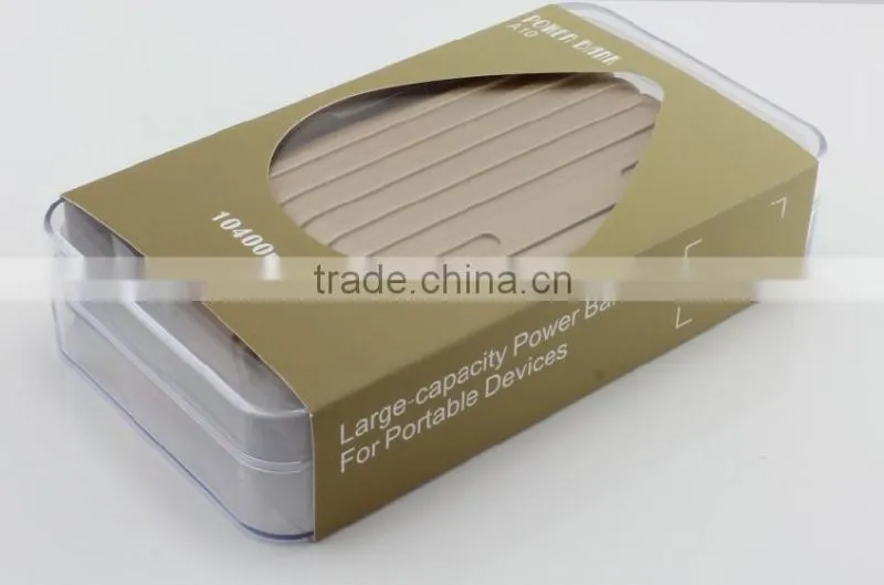 10400mah big capacity power bank with LED bill checking function
