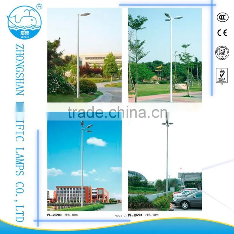 IP65 220V 2000W high pole light led street light Q235 hot-dip galvanized then powder coating from factory