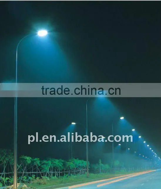 6m/8m/10m Double armsLED roadway lamp with Hot-dip galvanized