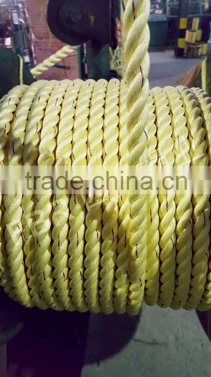 3 strands PP POWERDAN ROPE DANLINE TWISTED ROPE