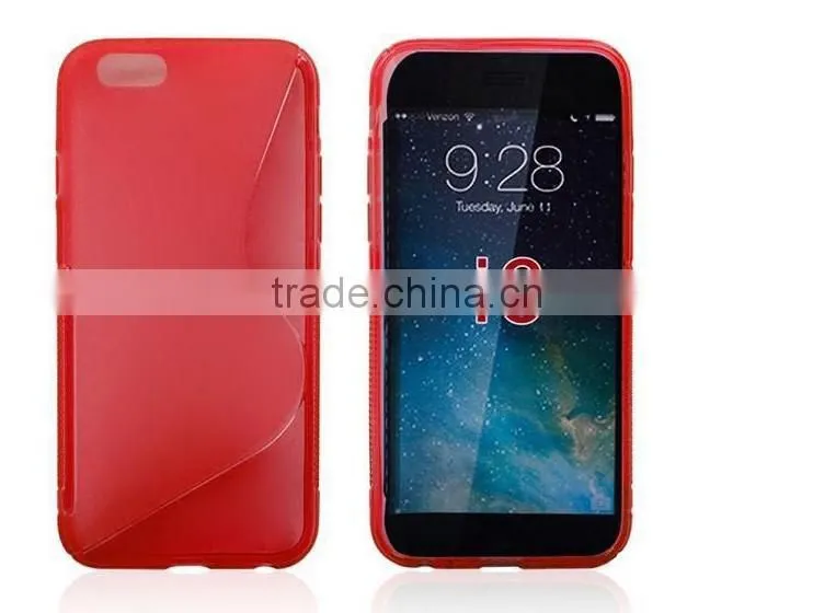 For iPhone 6s iPhone 6s Plus Sline Clear TPU Cover