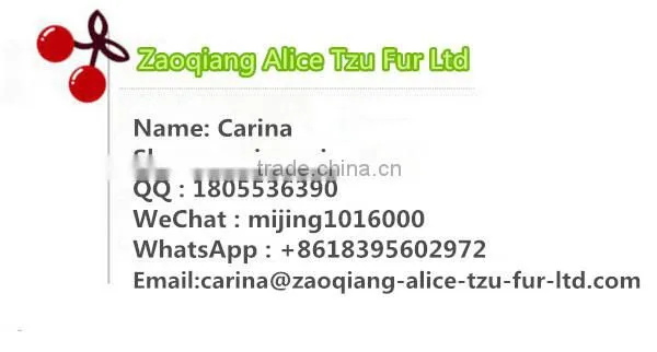 Alibaba China Factory Price Fox Fur Ball Keychain / Fluffy Fox Fur Pompon