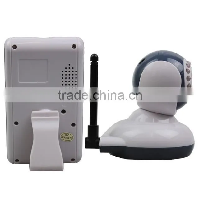 Digital LCD Baby Video Monitor Kits 2.4GHz Wireless Night Vision Radio Nanny 2 Way Intercom Talking Electronics Babysitter