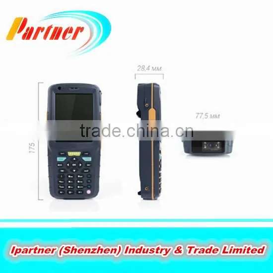 pos terminal Handheld PDA terminal for Windows CE 6.5 android OS Internal thermal printer