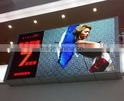Pixel pitch 6mm Indoor full color LED display Church LED screen Front Service RGB