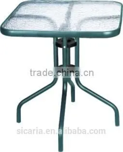 moire glass square dining table