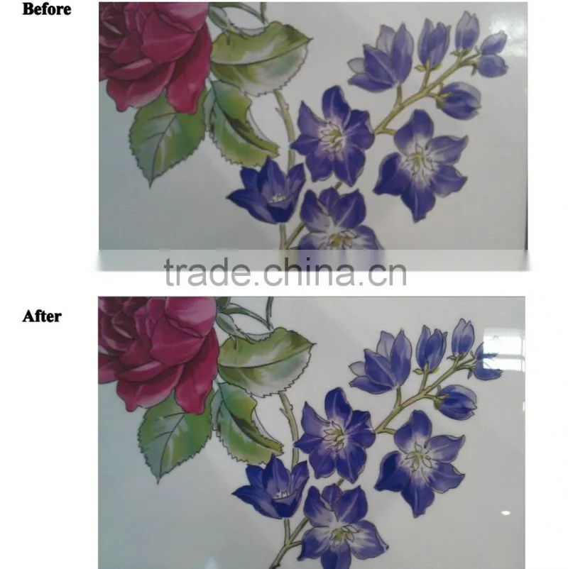 double100 crystal coating machine for wood ceramic
