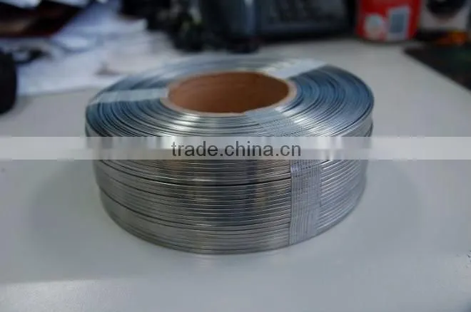 flat wire 0.7X2.0mm, 0.9X2.0mm for carton nail