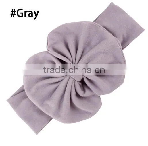 Baby Infant Girls Hair Band Bow Headband Turban Knot Hair Accessories