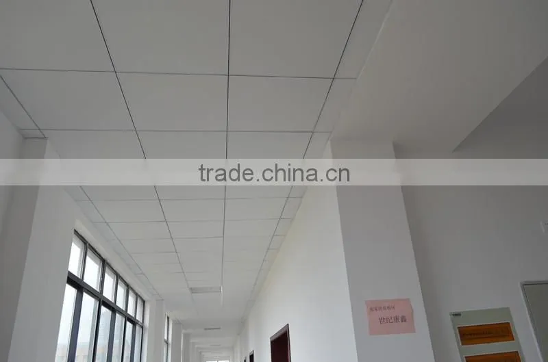 High Quality flame retardant PVC Laminated Gypsum Ceiling Tile
