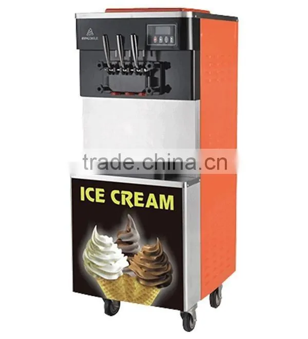 Hot Sale 3 Flavors Soft Ice Cream Machine For Sale
