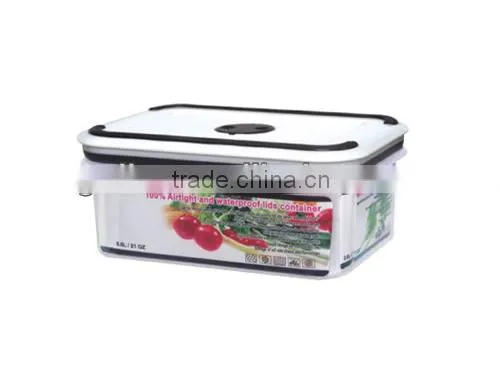 Rectangular microwaveable plastic container GL9021
