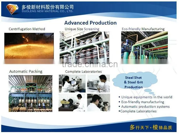 Sandblast shot peening ball