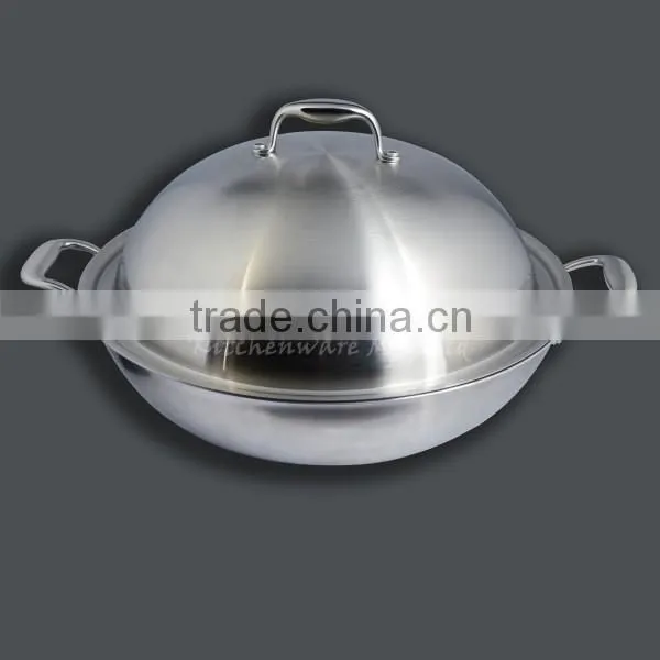 Practical Stainless Steel Gas Fired Woks