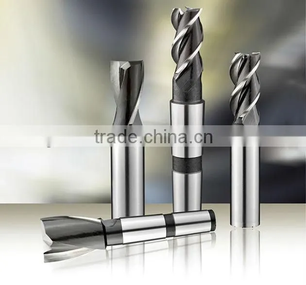 HSS End milling with straight/Taper shank milling cutter