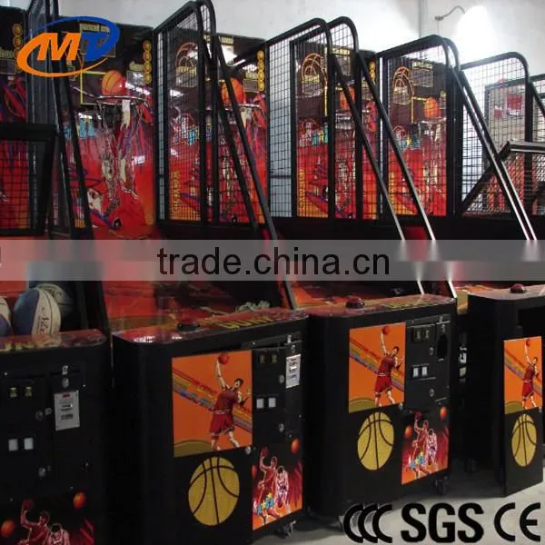 China Mantong sports game machine / arcade game machine basketball shooting games for sale