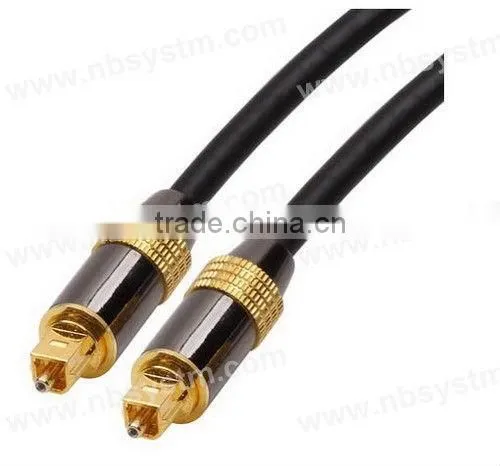Digital Optical Fiber Cable Toslink Plug to Toslink Plug