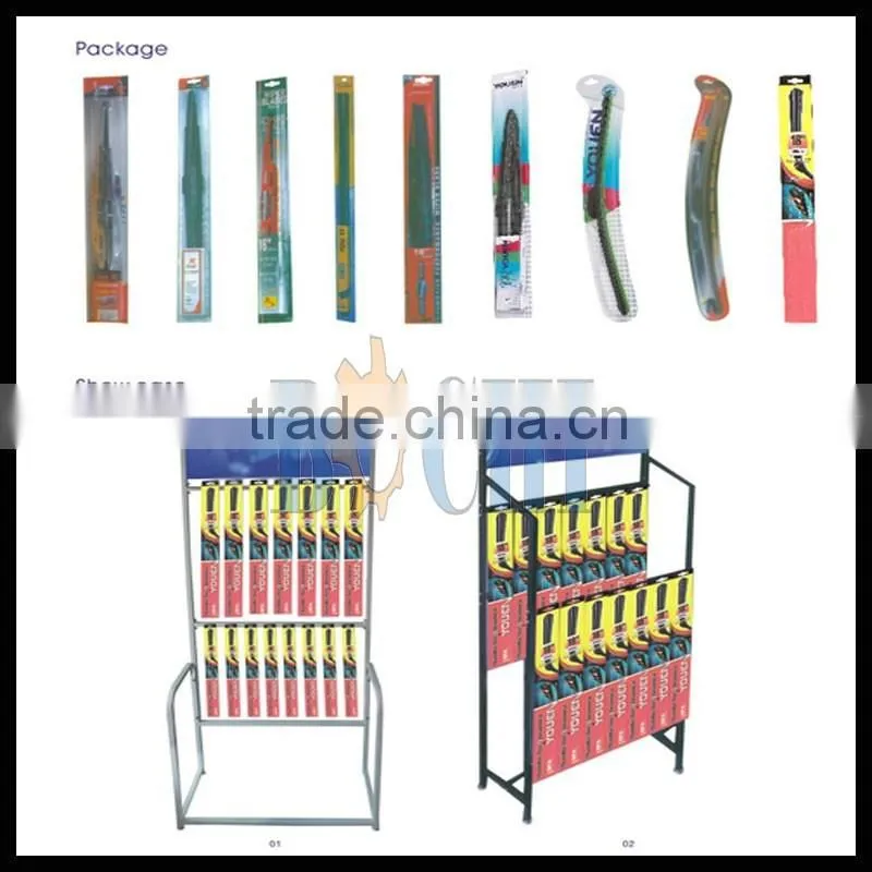 Spoiler aluminum wiper blade