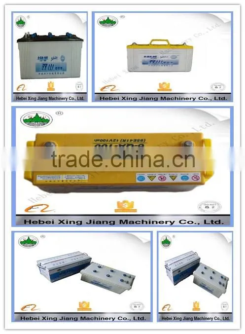 Hot selling 6-QA-120,12V120AH dry charged tricycle and rickshaw battery made in china manufacturer with best prices