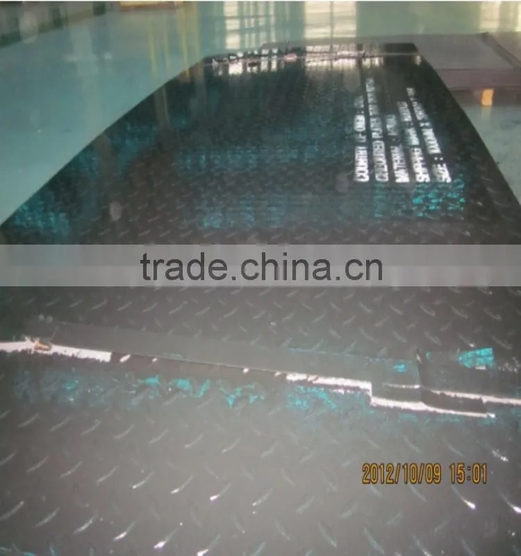 a36 SS400 Q235B Stock Available 1250mm 1500mm width checker plate coils cut to Steel Checker Plate