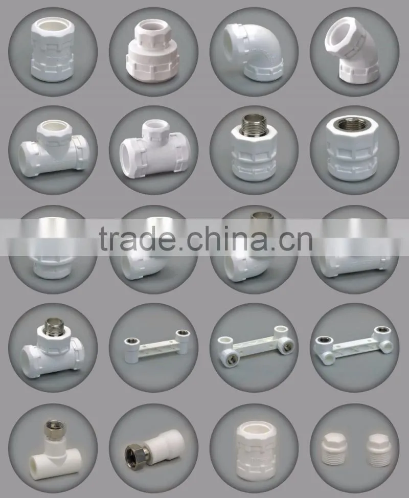 wholesale ppr hot pipe gray ppr pipe ppr pipe fitting 8077 oem ppr pipe
