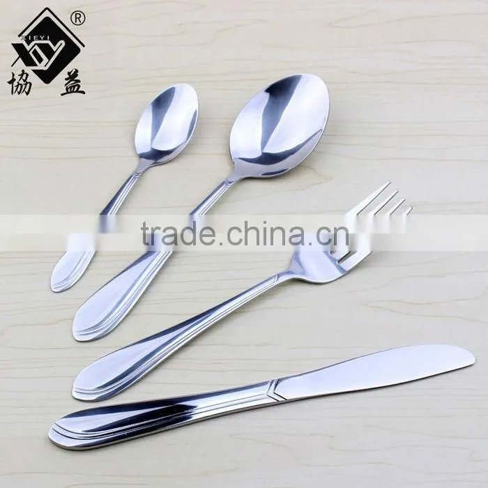 18/10 Modern and lustrous Finish Stainless Steel Melamine Flatware