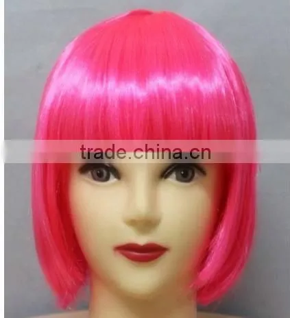 Wholesale Red Synthetic Hair Wig For Party Wig